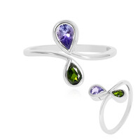 Tanzanite Silver Ring
