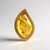 Ciondolo in argento con Ambra Baltica Cognac (dagen)