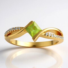 Anello in argento con Sfene