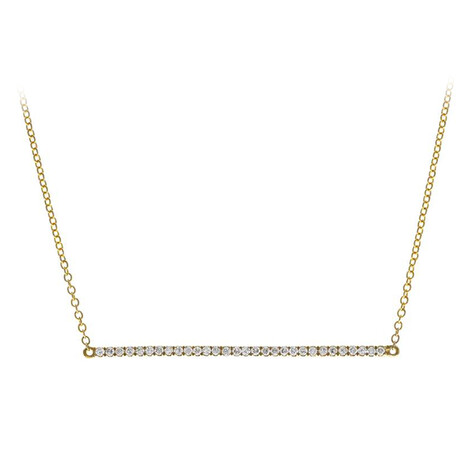 Collana in oro con Diamante SI1 (H)