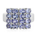 Bague en argent et Tanzanite