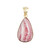 Rhodochrosite Silver Pendant (Bali Barong)