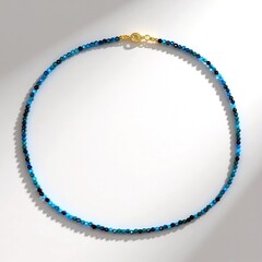 Collana in argento con Crisocolla