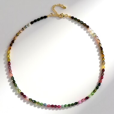 Collana in argento con Tormalina