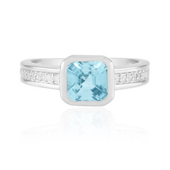 Ratanakiri Zircon Silver Ring (Adela Silber)