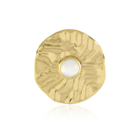 Weißer Mondstein-Silberanhänger (MONOSONO COLLECTION)