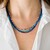 Sodalite Silver Necklace