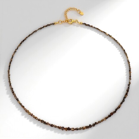 Collier en argent et Diamant fantaisie