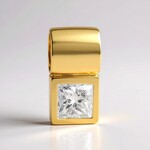 Ciondolo in oro con Diamante VVS1 (G) (Annette)