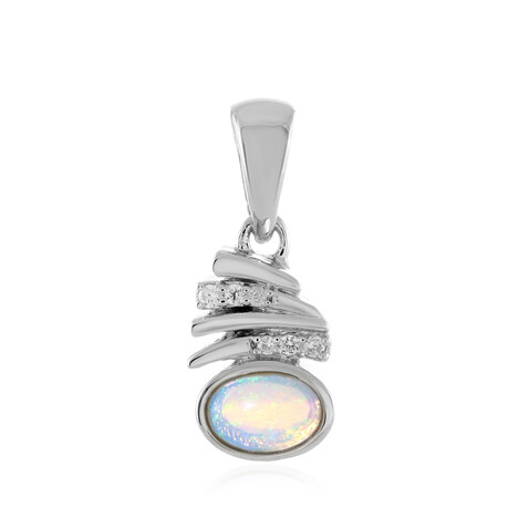 Welo-Opal-Silberanhänger (MONOSONO COLLECTION)