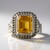 Anello in argento con Citrino (Annette classic)