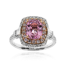 Bague en or et Spinelle rose de Birmanie (CIRARI)