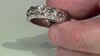 Zilveren ring met zirkonen (de Melo Essence)