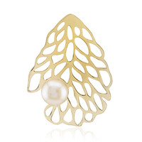 Ciondolo in argento con Perla d'Acqua Dolce Bianca (TPC)