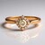 Anello in oro con Diamante Rose de France SI1 di Argyle (Annette)