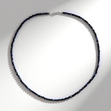 Collana in argento con Zaffiro Blu