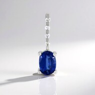 Colgante en plata con Cianita de Nepal