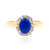 Lapislazuli-Goldring