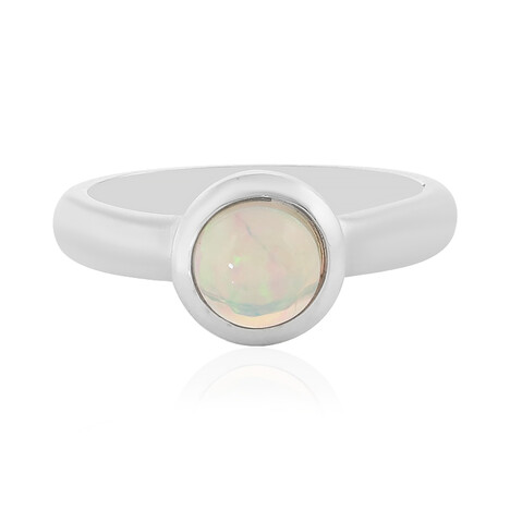 Welo-Opal-Silberring (MONOSONO COLLECTION)