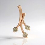 Ciondolo in oro con Diamante Rose de France SI1 di Argyle (Annette)
