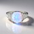 Anello in argento con Opale di Welo
