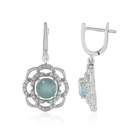 Orecchini in argento con Grandidierite