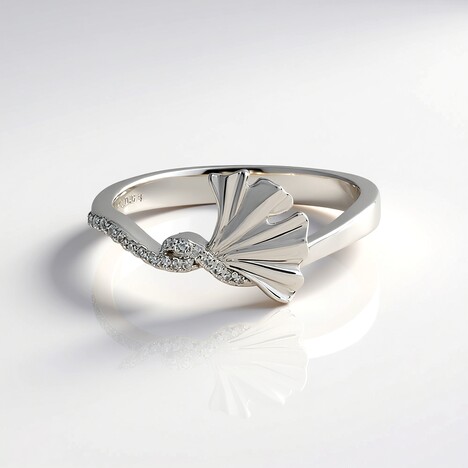 Anello in argento con Zircone