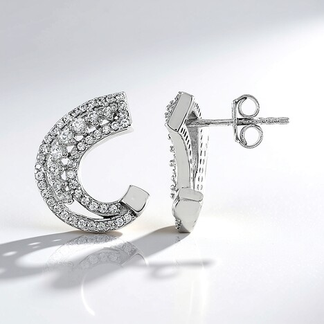 Orecchini in argento con Zircone