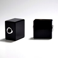 Ciondolo in argento con Onice Nero (MONOSONO COLLECTION)