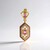 Ciondolo in argento con Zaffiro Ceylon Rosa (non riscaldato)
