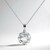 Collana in argento con Topazio Bianco