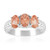 Bague en argent et Pierre du Soleil de l’Orégon