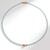 Collana in argento con Acquamarina Brasiliana