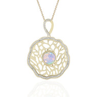 Welo-Opal-Goldhalskette (Ornaments by de Melo)