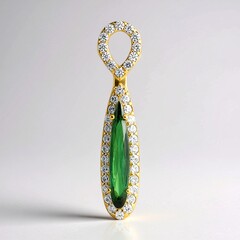 Ciondolo in argento con Indicolite (Adela Silber)