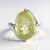 Anello in argento con Quarzo Limone