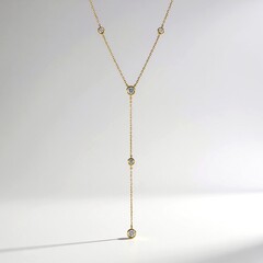 Collana in oro con Diamante I3 (H) (de Melo Gold)