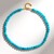 Collana in argento con Quarzo Acqua