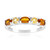 Madeira Citrine Silver Ring