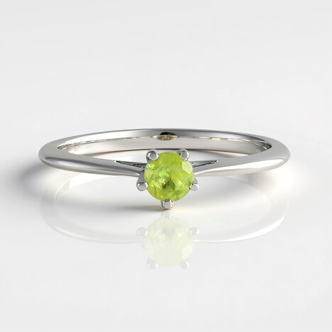 Anello in argento con Sfene