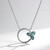 Collana in argento con Larimar