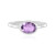 Amethyst-Silberring