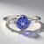Anello in oro con Tanzanite