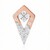 14K VVS1 (G) Diamond Gold Pendant (Annette)