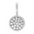 Pendentif en or et Diamant SI1 (H)