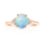 Anello in oro con Opale di Welo AAA