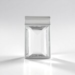 Ciondolo in argento con Quarzo Bianco (MONOSONO COLLECTION)