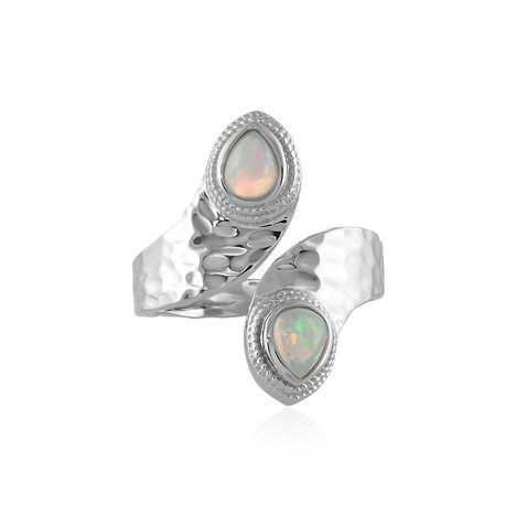Welo Opal Silver Ring