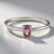 Anello in argento con Spinello Porpora