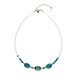 Collana in acciaio inossidabile con Turchese